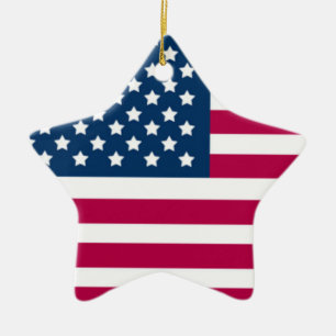 ORNEMENTS PATRIOTIQUES - ÉTOILES DE DRAPEAU