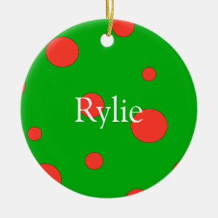 Ornements personnalisés de Noël