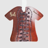 Ornements personnalisés du football du Jersey (devant)