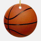 Ornements personnalisés élégants de basket-ball (Dos)