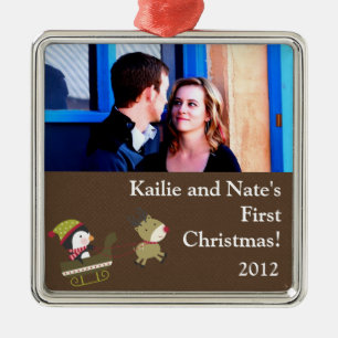 Ornements Personnalisés Pingouin / Reindeer C