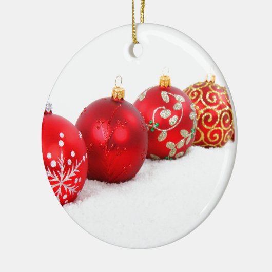 Ornements rouges (Gauche)