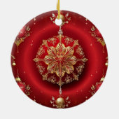 Ornements rouges Ornements de vacances (Dos)