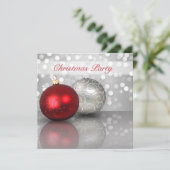 Ornements Shimmery de Noël - invitation (Debout devant)