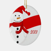 Ornements Snowman customisés (Droite)