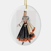 Ornements traditionnels lettons de costume (Droite)