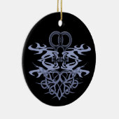 Ornements tribaux lesbiens de coutume de coeur (Droite)