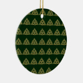 Ornements verts Trinity Knot (Droite)