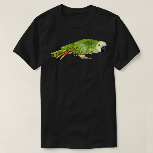 Ornery Blue Fronted Amazon Parrot 1 T-shirt (Design voorkant)