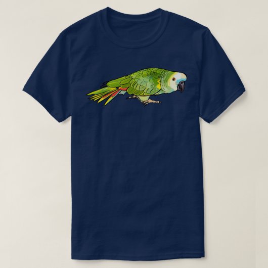 Ornery Blue Fronted Amazon Parrot T-shirt (Design voorkant)
