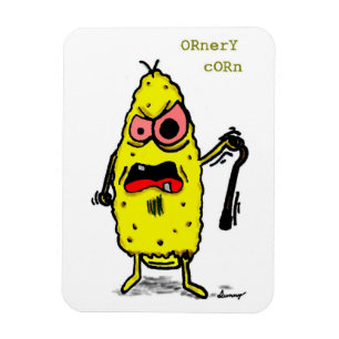 Ornery Corn Flexible Magnet Magneet