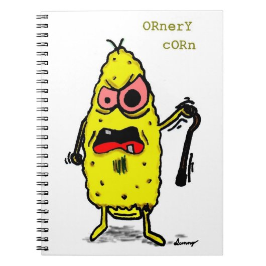 Ornery Corn Notitieboek (Voorkant)
