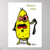 Ornery Corn Poster (Voorkant)