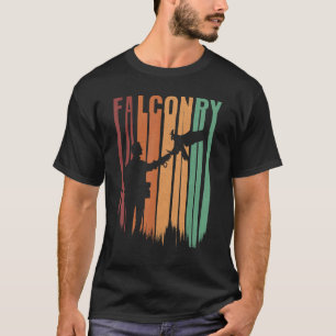 Ornithologie Birder Falconer Falconry Hunting Vint T-shirt