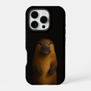 Ornithorynque élégant coque iPhone 16 Pro Luxe Noi