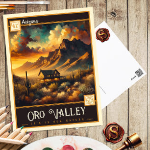Oro Valley, Arizona    BRIEFKAART