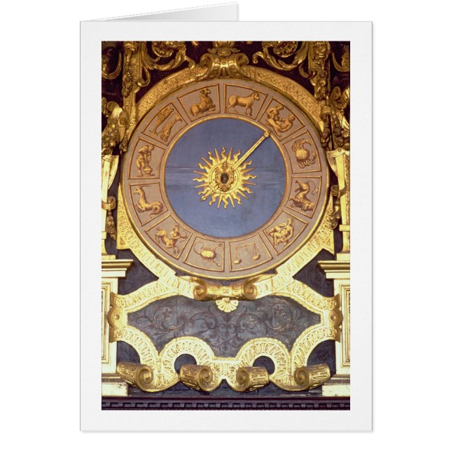 Orologio Zodicale (Zodiac Clock) (fresco en gilde) (Voorkant)