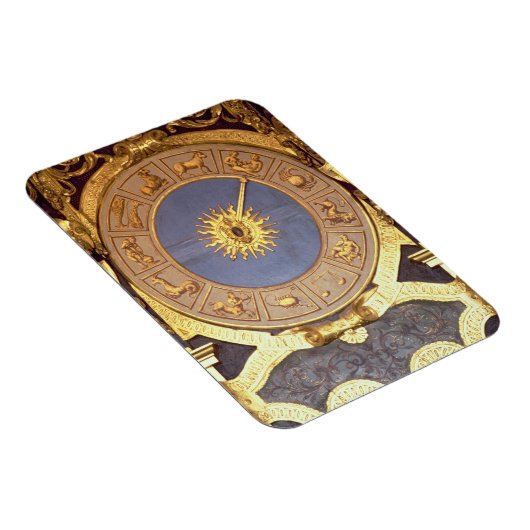 Orologio Zodicale (Zodiac Clock) (fresco en gilde) Magneet (Rechterzijde)