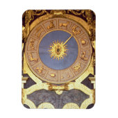 Orologio Zodicale (Zodiac Clock) (fresco en gilde) Magneet (Verticaal)