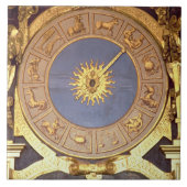 Orologio Zodicale (Zodiac Clock) (fresco en gilde) Tegeltje (Voorkant)