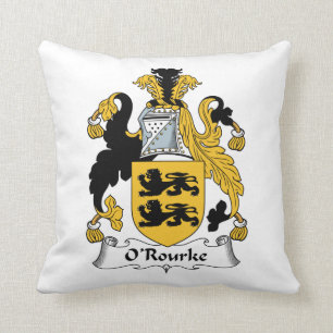 O'Rourke Family Crest Kussen