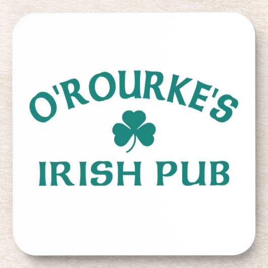 O'Rourke's Ierse Pub   Bier Onderzetter (Voorkant)