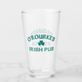O'Rourke's Ierse Pub Glas (Achterkant)