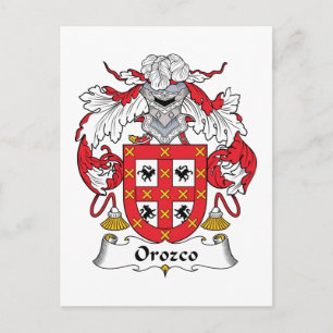 Orozco Family Crest Briefkaart