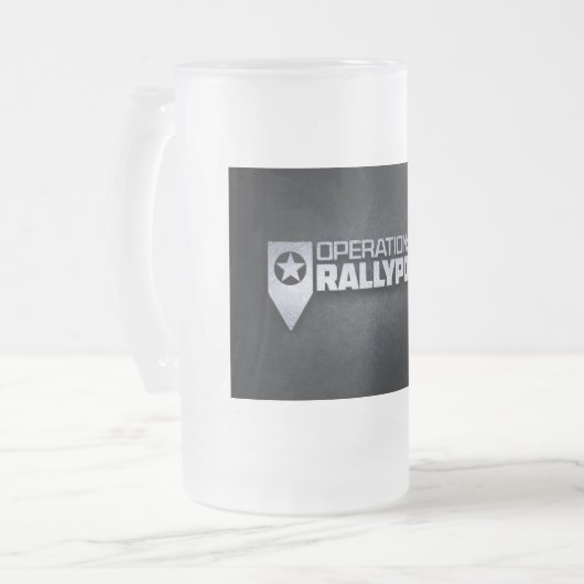 ORP Frosted Beer Mok (Voorkant links)