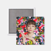 Orphan Black | Alison - Floral Pattern Magneet (Voorkant / Achterkant)