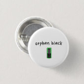 Orphan Black badge / Button - Green Clone Phone (Voorkant /achterkant)