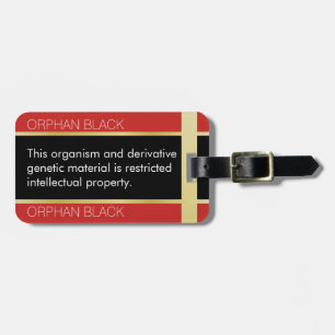Orphan Black "Beperkte IP" Bagage Label