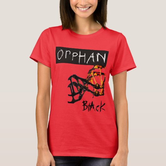 Orphan Black Clone Sarah Cloned T-shirt (Voorkant)