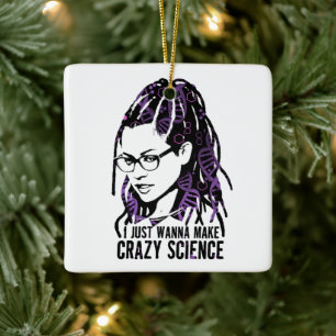 Orphan Black   Cosima - Crazy Science Keramisch Ornament