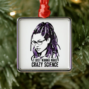 Orphan Black   Cosima - Crazy Science Metalen Ornament