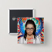 Orphan Black | Cosima Niehaus - Geek Chic Vierkante Button 5,1 Cm (Voorkant /achterkant)