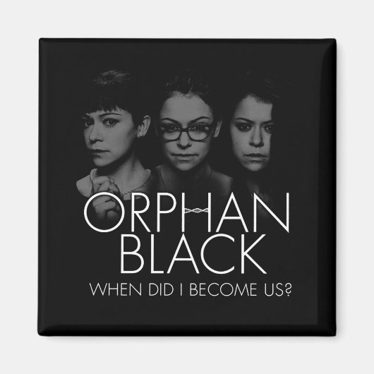 Orphan Black | Drie Sestras Silhouette Magneet (Voorkant)