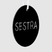 Orphan Black | Helena - Sestra Ornament (voorkant)