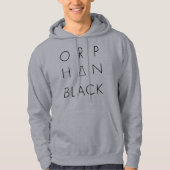 Orphan Black | Logo raster Hoodie (Voorkant)