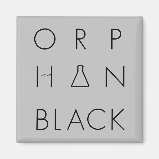 Orphan Black | Logo raster Magneet (Voorkant)