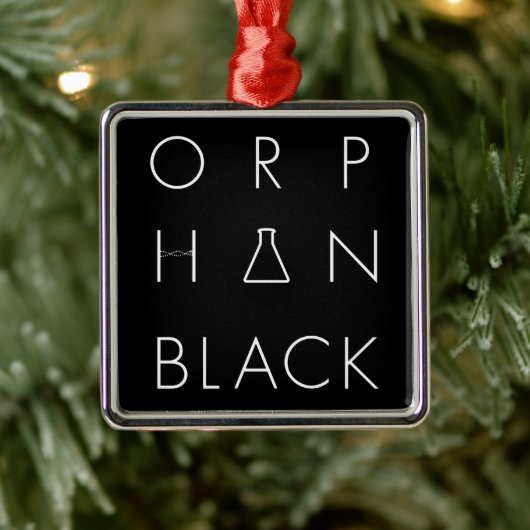 Orphan Black | Logo raster Metalen Ornament (Boom)