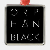 Orphan Black | Logo raster Metalen Ornament (Voorkant)