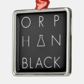 Orphan Black | Logo raster Metalen Ornament (Links)