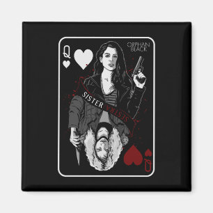 Orphan Black Sarah & Helena - Zuster/Sestra Magneet