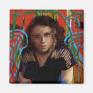 Orphan Black Tatiana Maslany — Karakter Collage Magneet