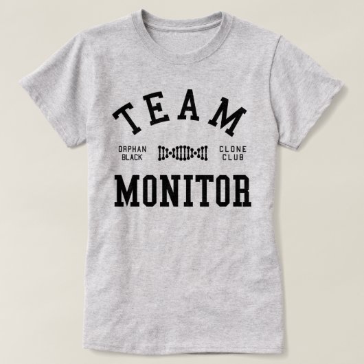Orphan Black Team Monitor T-shirt (Design voorkant)