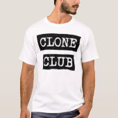 Orphan Black | Typografie van Clone Club T-shirt (Voorkant)