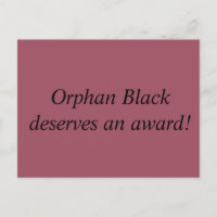 Orphan Black verdient een award statement