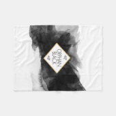 Orphan Black Waterverf Fleece Deken (Voorkant (Horizontaal))