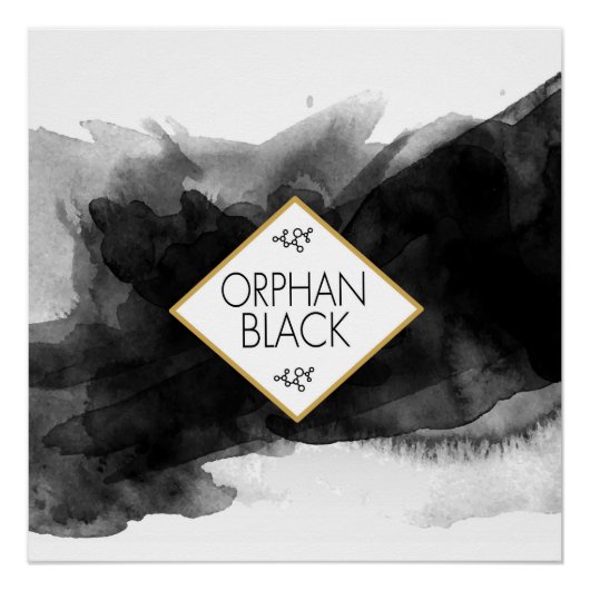 Orphan Black Waterverf Perfect Poster (Voorkant)